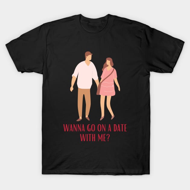 It's Dating Time T-Shirt by babybluee